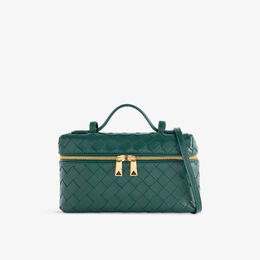 Сумка-кроссбоди кожаная Bottega Veneta Bang Bang, зеленый r04463019 | emerald green-gold