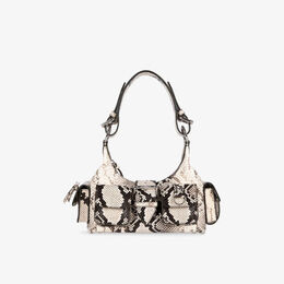Сумка The Kooples Amelia с принтом под змею, черный r04455854 | black white
