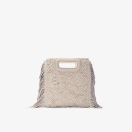 Сумка Maje M Crochet-Flower, белый r04418562 | blanc