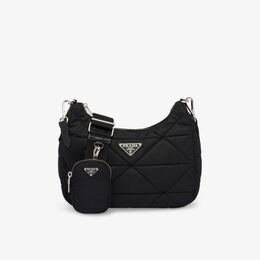 Сумка через плечо Prada с логотипом, черный r04486123 | black