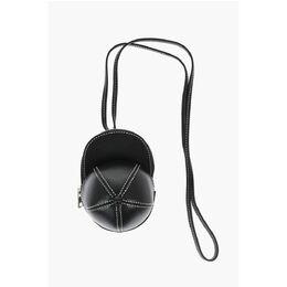 Черная сумка через плечо из коровьей кожи J.W. Anderson, Black 0017250455 | black