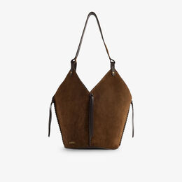 Сумка Isabel Marant Tampa из замши, бронзовый r04482834 | bronze