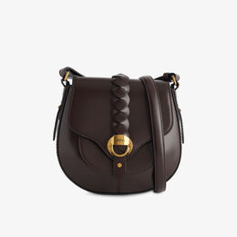 Сумка через плечо Isabel Marant Алтай маленькая кожаная, коричневый r04482835 | chocolate