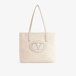 Сумка-тоут Valentino Garavani Nellcote, белый r04467811 | light ivory