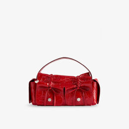 Сумка кожаная Acne Studios с несколькими карманами, красный r04492763 | red
