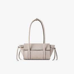 Сумка-тоут Mulberry Bayswater из мягкой кожи, серый r04440362 | chalk