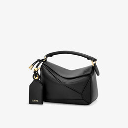 Сумка Loewe Puzzle из кожи с брелком, черный r04467132 | black