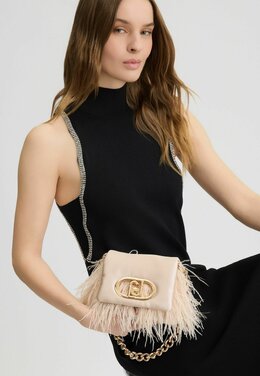 Сумка через плечо WITH FEATHERED DETAILING Liu Jo, лососево-розовый li651h2ny-h11 | salmon