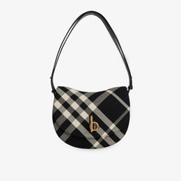 Сумка-кроссбод Burberry с плетеным узором, черный r04425833 | black