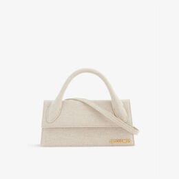 Сумка Jacquemus Le Chiquito long с верхней ручкой, серый r03977609 | light greige