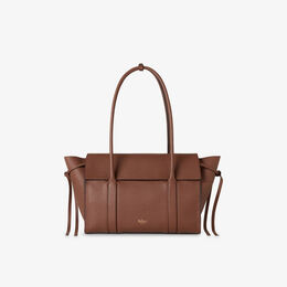 Сумка Mulberry Bayswater мягкая кожаная с длинными ручками, коричневый r04440357 | bright oak