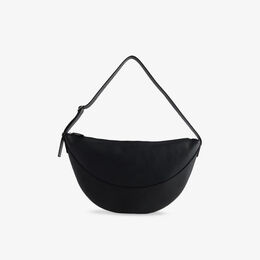 Сумка кожаная через плечо The Row Jouve, черный r04443684 | black ans