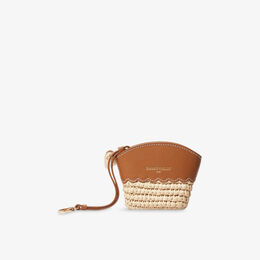 Сумка плетеная Claudie Pierlot с молнией, коричневый r04452711 | camel