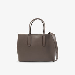 Сумка Smythson Ludlow Small Day с логоипом, серый r04454045 | dark taupe