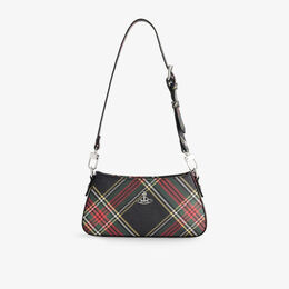 Сумка Vivienne Westwood Tasha, черный / красный / зеленый r04454625 | chelsea tartan