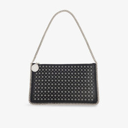 Сумка Stella McCartney Pochette Eyelets, черный r04460338 | black