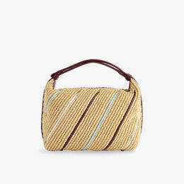 Сумка через плечо Bottega Veneta, золотой / бордовый r04434439 | nat-bar-zen-wh-mb