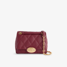 Сумка кожаная Burberry Small Strand, красный r04469656 | punnet