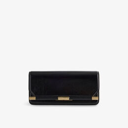 Сумка клатч Victoria Beckham 202 кожаная, черный r04437665 | black