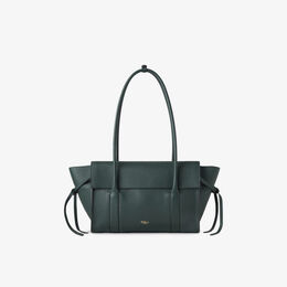 Сумка-тоут Mulberry Small Bayswater мягкая кожаная, зеленый r04440367 | mulberry green