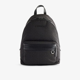 Рюкзак джинсовый Emporio Armani с жаккардовым узором, черный r04463588 | bristol black