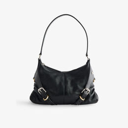 Сумка Givenchy Voyou кожаная с ремнями, черный r04433051 | black