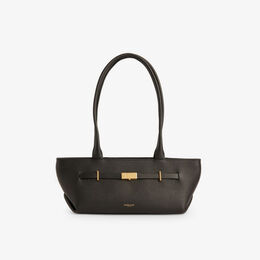 Сумка-тоут DeMellier Нью-Йорк кожаная, черный r04400595 | black