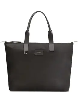 Dolce & Gabbana-Borsa Tote Con Placca Logo-Uomo 52262682132820