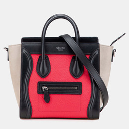 Celine Multicolor Nano Tricolor Luggage Tote 1185657