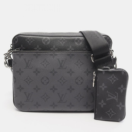 Louis Vuitton Trio Messenger Black Monogram Eclipse Canvas Crossbody Bag 1185555