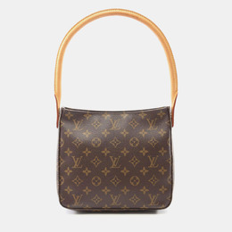 Louis Vuitton Looping MM Brown Monogram Canvas One Shoulder Bag 1185409