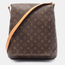 Louis Vuitton Musette Brown Monogram Canvas Shoulder Bag 1185444