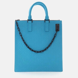 Louis Vuitton Sac Plat Monogram Taurillon Leather Tote Bag 1184725