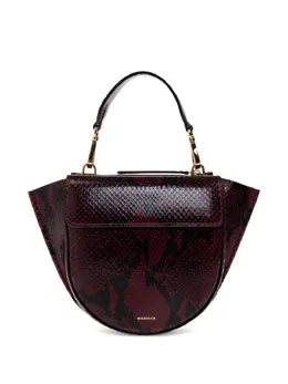 Wandler snakeskin half-moon tote bag 31021829