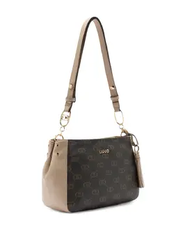 Liu Jo medium monogram tassel shoulder bag 31046028