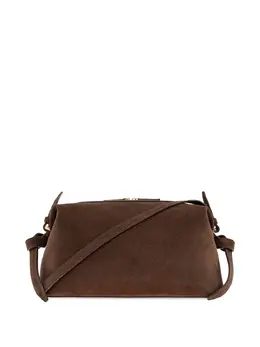Yuzefi Brioche knotted suede shoulder bag 31115571