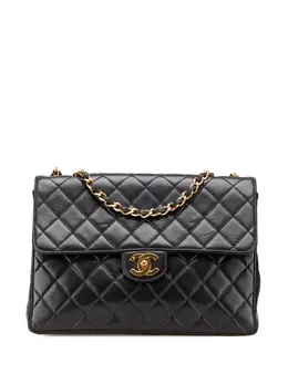 Chanel 1996-1997 Jumbo Classic Lambskin Single Flap shoulder bag 31317951