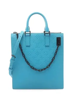 Louis Vuitton 2019 Monogram Taurillon Sac Plat satchel 31317979