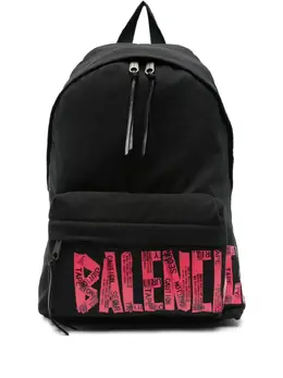 Balenciaga logo-print backpack 31117703