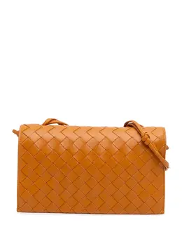 Bottega Veneta 2012-2025 Nappa Intrecciato Trio Pouch On Strap shoulder bag 31317471