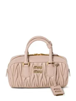 Стеганая сумка-тоут Arcadie Miu Miu, розовый 31082367 | розовый