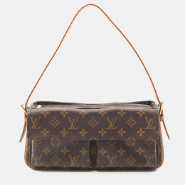 Louis Vuitton Vivacite MM Brown Monogram Canvas Shoulder Bag 1185485