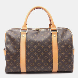Louis Vuitton Carryall Brown Monogram Canvas Travel Bag 1185481