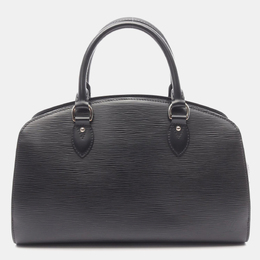 Louis Vuitton Pont Neuf PM Black Epi Leather Top Handle Bag 1185387