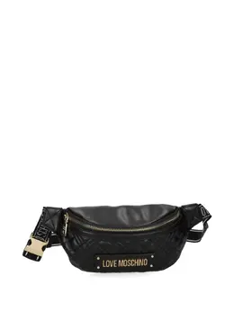 Love Moschino quilted logo belt bag 31295089