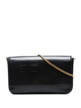 Fendi 2010-2020s logo-debossed shoulder bag 31292297