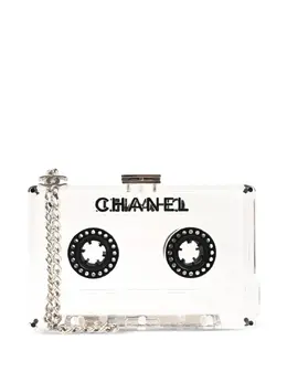 Chanel 2004 Cassette tape clutch bag 31140566