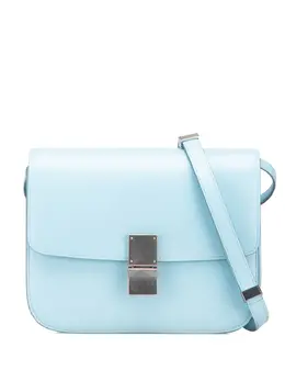 Celine 2017 Medium Calfskin Classic Box crossbody bag 31318374