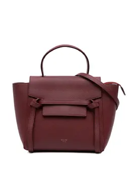 Celine 2000-2025 Nano Grained Calfskin Belt Bag satchel 31317766
