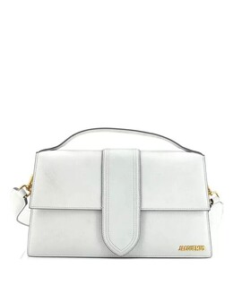 Кожаная сумка-клапан Le Bambinou Pre-Owned Jacquemus, серый 21041882 | gray